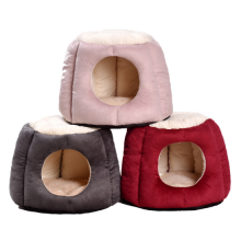 Comfortable Soft Pet Bed with different sizes and colors,cat bed round,dog cat bed